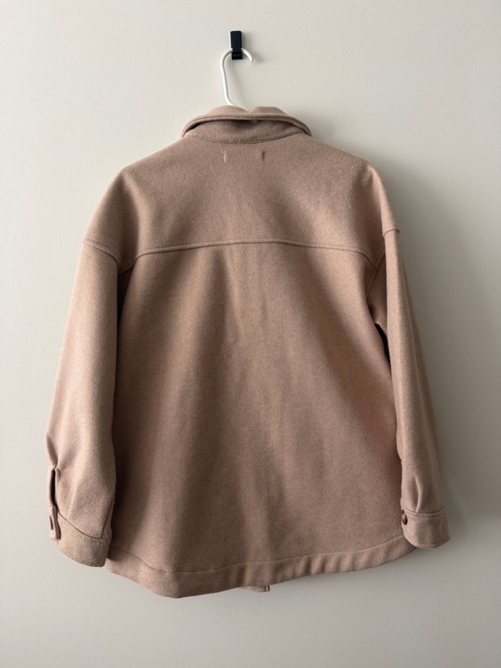Tan Wool-Blend Utility Jacket - Picture 3 of 3
